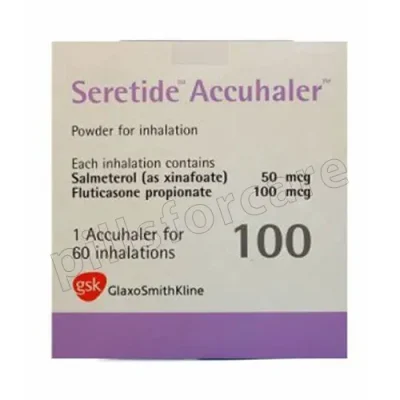 Seretide Accuhaler 50/100 Mcg (Salmeterol/Fluticasone Propionate)