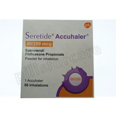 Seretide Accuhaler 50/250 Mcg (Salmeterol/Fluticasone Propionate)