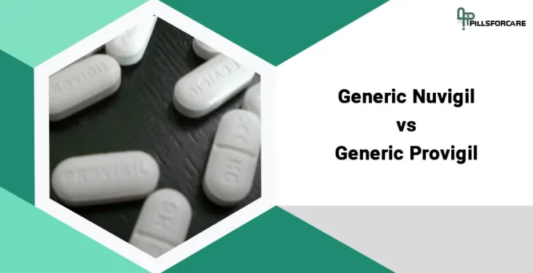 Generic Nuvigil vs Generic Provigil